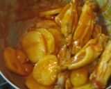 鶏手羽とジャガイモのケチャップ煮作り方5写真