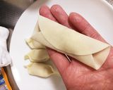 パリパリ ツナの揚げ餃子★卵不使用マヨ作り方5写真