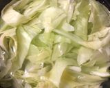 砂肝キャベツの大葉オイル和え作り方2写真