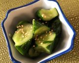 ☆ごま油でやみつき胡瓜☆作り方4写真