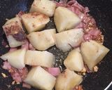 ほめられおかず！アンチョビポテト作り方4写真