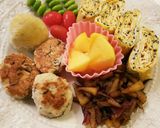 とり胸肉 ひじきと蓮根のハンバーグ作り方5写真