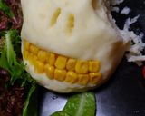 ハッピーハロウィン♪がいこつサラダ作り方5写真
