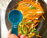にんじんとピーマンの和風カレーきんぴら☆作り方4写真