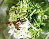 白菜と油揚げのシャキシャキサラダ作り方5写真