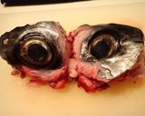 マグロ目玉の煮付け作り方1写真