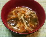 生の四方竹(しほうちく)下処理＆味噌汁作り方13写真