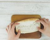 【大人のほろにが】あんコーヒーコッペパン作り方1写真