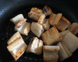 豚肉柔らか♪蓮根と豚肉のからし炒め作り方5写真