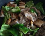 豚肉柔らか♪蓮根と豚肉のからし炒め作り方7写真
