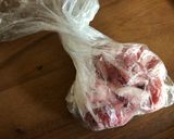 豚肉柔らか♪蓮根と豚肉のからし炒め作り方1写真