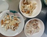 肉無チクワ梅すき焼き親子丼味野菜炒め作り方3写真