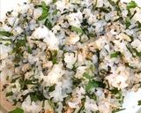 鶏照☆青じそ胡麻ごはん作り方4写真