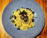やみつき！アンチョビとオリーブのパスタ作り方6写真