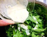 ♡レタスのサラダ♡にんにくと粉チーズで作り方2写真