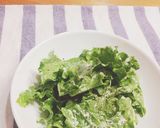 ♡レタスのサラダ♡にんにくと粉チーズで作り方4写真