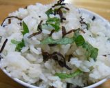 しそ塩昆布ご飯作り方3写真