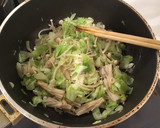 えのきとキャベツのガリバタ炒め作り方7写真