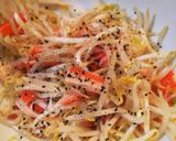 レンジだけ！もやしとかにかまの中華サラダ作り方5写真