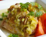 チキンソテー☆ねぎ塩だれ作り方7写真
