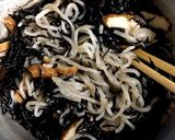 生ひじきと糸こんにゃくの煮物作り方3写真