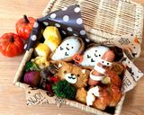 いなり寿司☆簡単♩ハロウィン☆キャラ弁作り方2写真