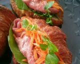 人参サラダとローストビーフサンドイッチ作り方7写真