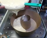 簡単レシピ　18㎝プレーンシフォンケーキ作り方6写真