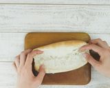 【ポテチで変わり種】あんポテチコッペパン作り方1写真