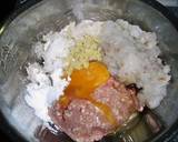 もっちり♪れんこんと海老団子作り方2写真