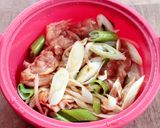 レンジで簡単！あったかスタミナラーメン作り方2写真