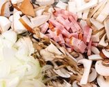 きのこいっぱいのチャウダー作り方1写真
