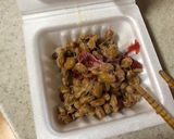 納豆と梅干しのチーズトースト作り方2写真