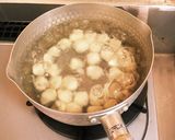 お月見にレンジで10分豆腐みたらし団子作り方6写真