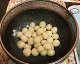 お月見にレンジで10分豆腐みたらし団子作り方7写真