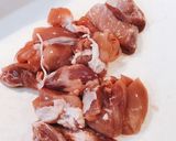 ブロッコリーと鶏肉のカニカマあんかけ作り方2写真