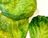 ロールキャベツ 。もち米もロール。作り方4写真