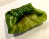 ロールキャベツ 。もち米もロール。作り方8写真