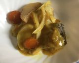 皮付き生たらでトマトソースパッツア作り方14写真