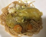 皮付き生たらでトマトソースパッツア作り方15写真