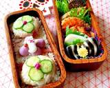こにぎりとハロウィン生菓子弁当 詰め方作り方9写真