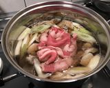 簡単、牛肉たっぷりの山形芋煮作り方6写真