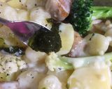 チキンとニョッキのクリームグラタン作り方6写真