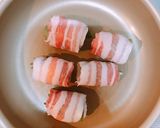 豚バラの大葉チーズ巻き作り方4写真