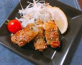 豚バラの大葉チーズ巻き作り方6写真