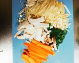 簡単　野菜チャプチェ作り方1写真