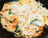 簡単　野菜チャプチェ作り方2写真