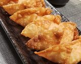 カニカマとツナの餃子♪作り方3写真