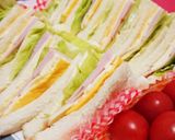 卵焼きに片栗粉がコツの♪ミックスサンド♪作り方5写真