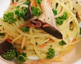 ヒラタケパスタ作り方4写真